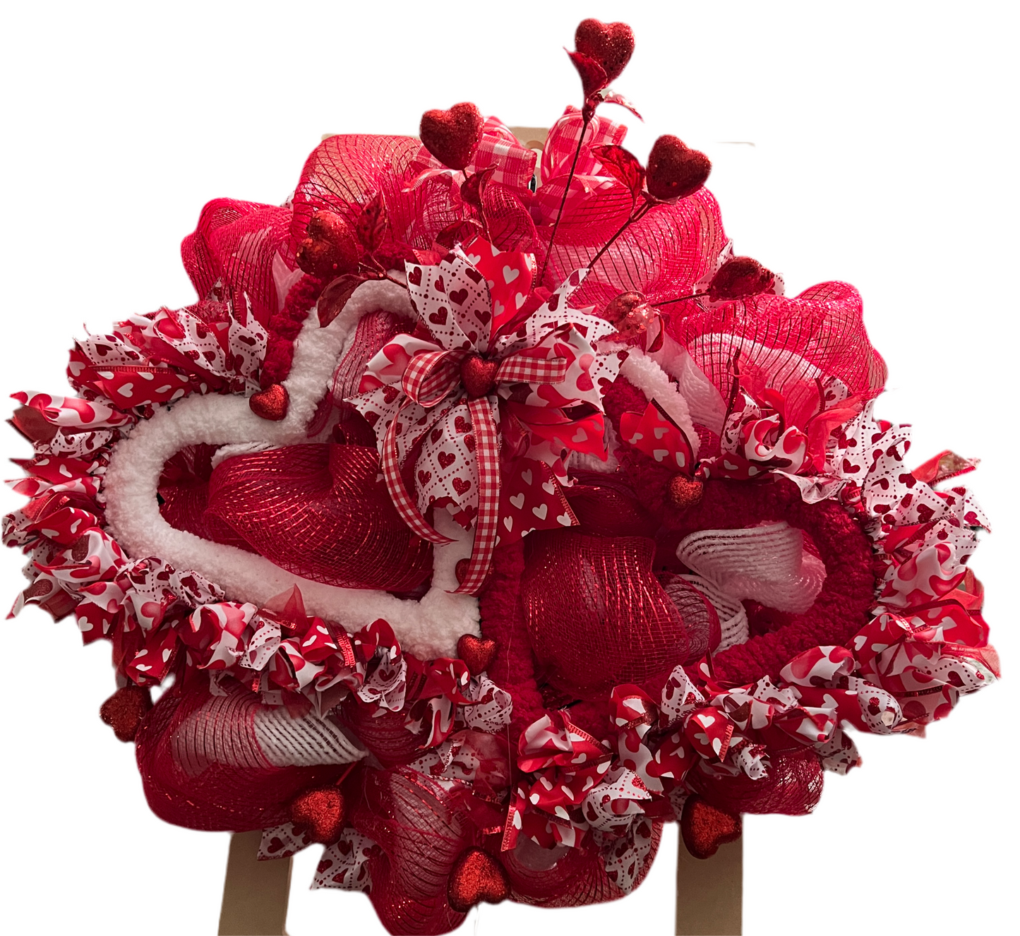 Valentine’s Inner Hearts Wreath