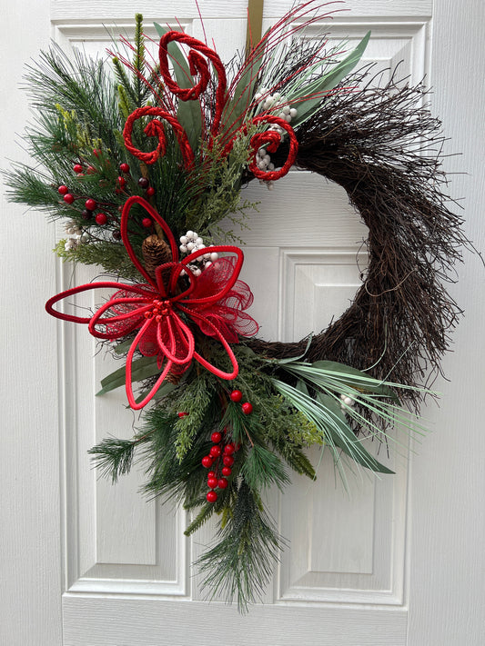 Grapevine Swirl Wreath